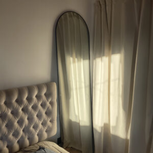 Espejo Medio Punto con Borde de PVC 60x175