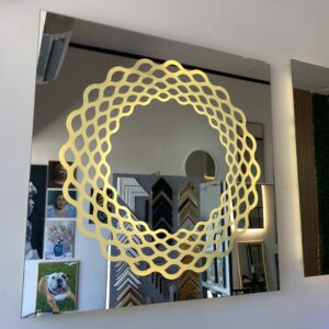 Espejo Puntas Rectas KING